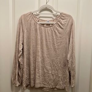 Women’s jersey balloon sleeve tee
